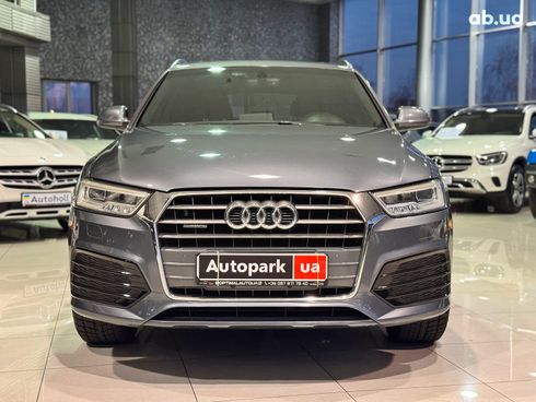 Audi Q3 2015 серый - фото 2