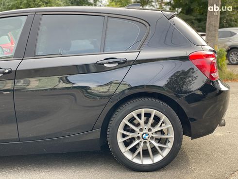 BMW 1 серия 2012 черный - фото 15