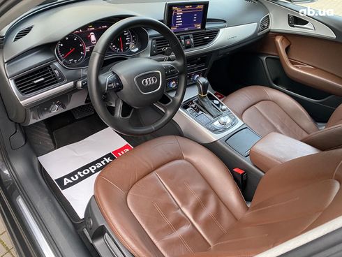 Audi A6 2015 серый - фото 17