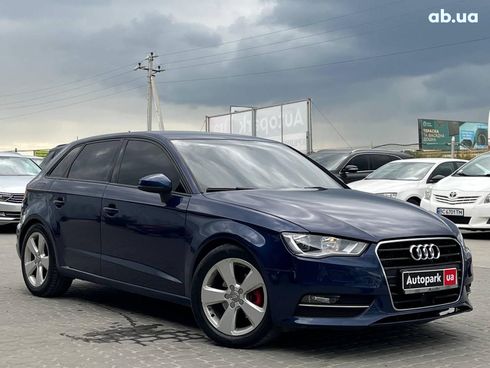 Audi A3 2016 синий - фото 3