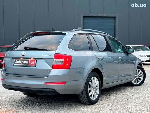 Skoda octavia a7 2013 серый - фото 8