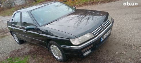 Peugeot 605 1991 зеленый - фото 6