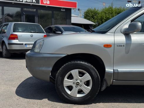 Hyundai Santa Fe 2002 серый - фото 4