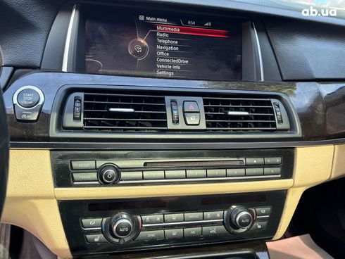 BMW 5 серия 2016 синий - фото 44