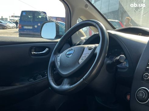 Nissan Leaf 2014 синий - фото 11