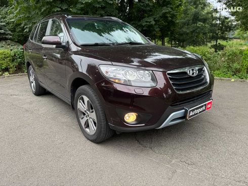 Hyundai Santa Fe 2012 красный - фото 3