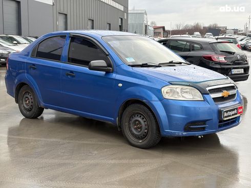 Chevrolet Aveo 2008 синий - фото 4