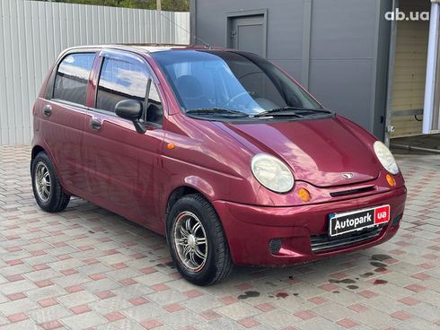 Daewoo Matiz 2008 красный - фото 6
