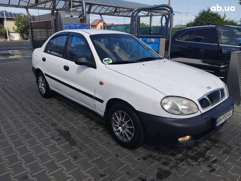 Daewoo Lanos 1998 белый - фото 6