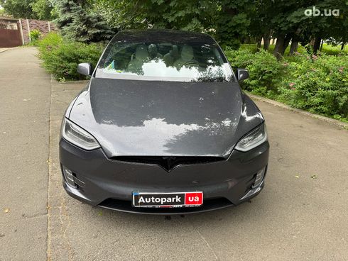 Tesla Model X 2018 серый - фото 3
