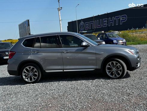 BMW X3 2016 серый - фото 11