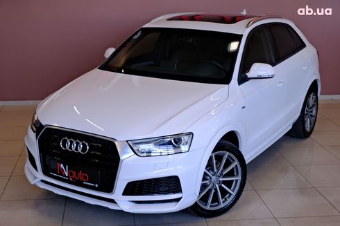 Audi Q3 2017 белый - фото 2