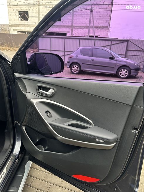 Hyundai Santa Fe 2014 синий - фото 10