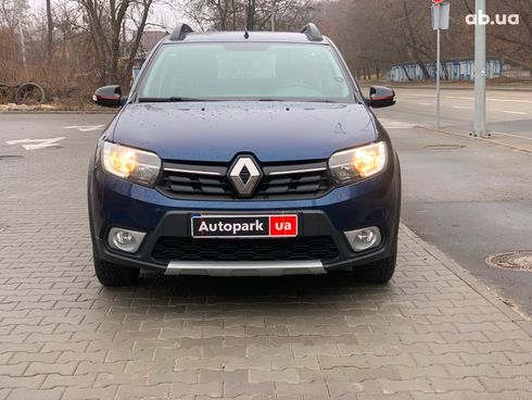 Renault Sandero 2019 синий - фото 2