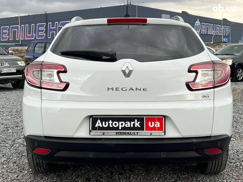 Renault Megane 2012 белый - фото 7