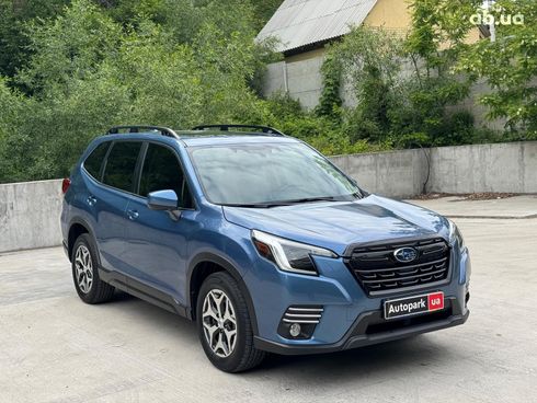 Subaru Forester 2022 синий - фото 3