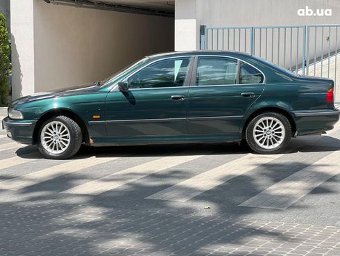 BMW 5 серия 2000 зеленый - фото 13