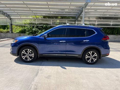 Nissan Rogue 2017 синий - фото 7