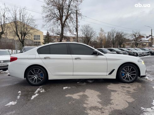 BMW 5 серия 2018 белый - фото 15