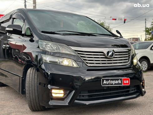 Toyota Vellfire 2011 черный - фото 4