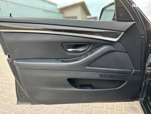 BMW 5 серия 2012 черный - фото 15