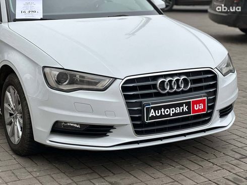 Audi A3 2015 белый - фото 3