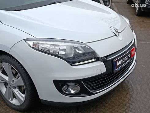 Renault Megane 2012 белый - фото 8