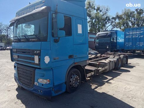 DAF XF105 2006 голубой - фото 9