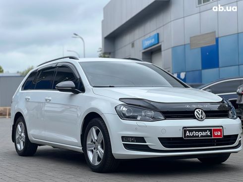Volkswagen Golf 2014 белый - фото 5