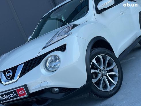 Nissan Juke 2014 белый - фото 12