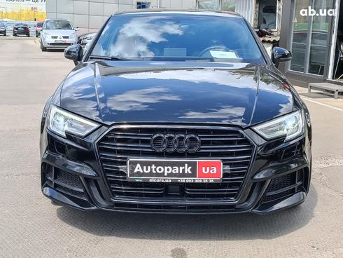 Audi A3 2016 черный - фото 2