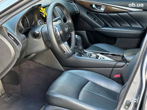 Infiniti Q50 2017 серый - фото 13