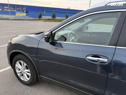 Nissan Rogue 2015 синий - фото 5