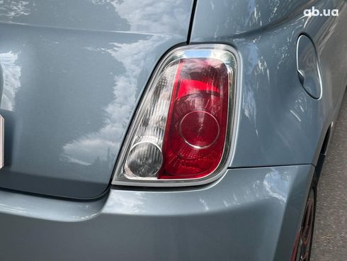Fiat 500E 2014 синий - фото 11