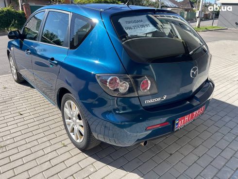 Mazda 3 2007 синий - фото 11