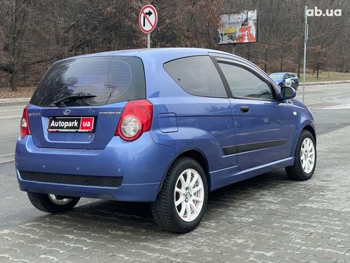 Chevrolet Aveo 2008 синий - фото 7