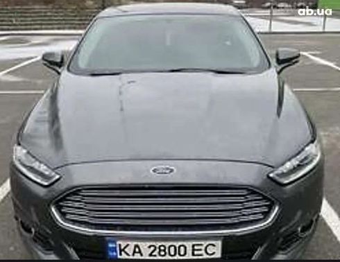 Ford Fusion 2016 серый - фото 4