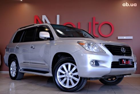 Lexus LX 2008 серебристый - фото 4