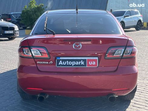 Mazda 6 2006 красный - фото 7