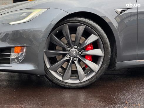 Tesla Model S 2017 серый - фото 5