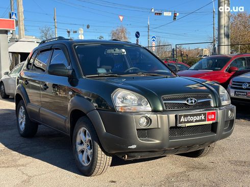 Hyundai Tucson 2008 зеленый - фото 3