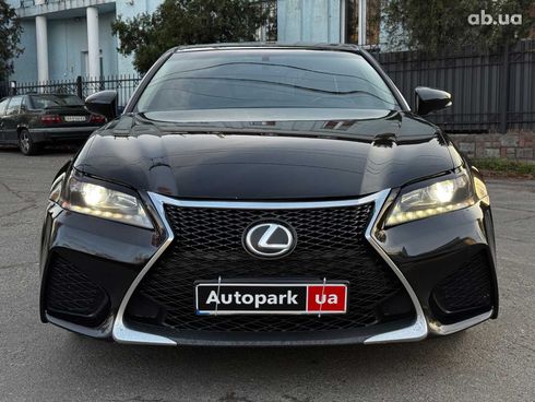 Lexus gs 350 2014 черный - фото 4