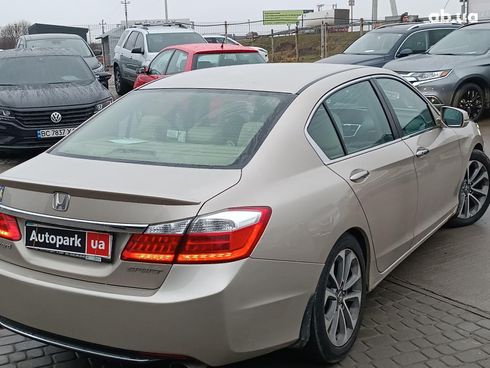 Honda Accord 2013 бежевый - фото 9