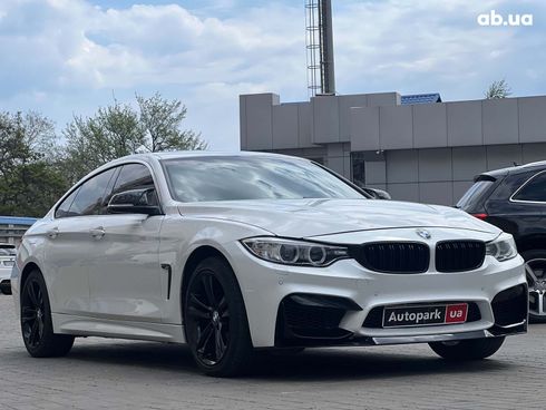 BMW 4 серия 2015 белый - фото 9