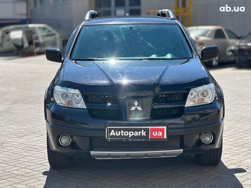 Mitsubishi Outlander 2006 черный - фото 2