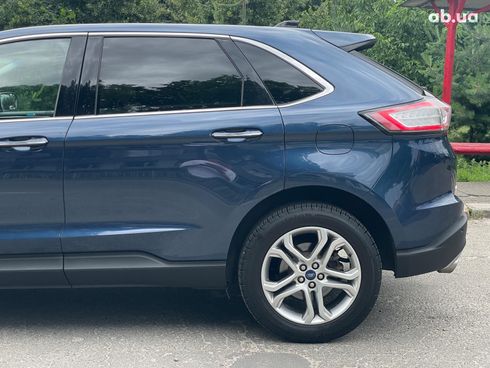 Ford Edge 2017 синий - фото 8