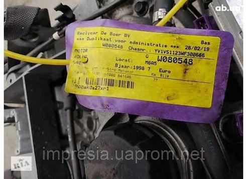 двигатель в сборе для Volvo S40 - купити на Автобазарі - фото 6