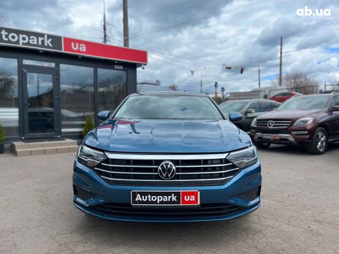 Volkswagen Jetta 2019 синий - фото 2