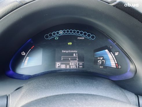 Nissan Leaf 2014 черный - фото 17