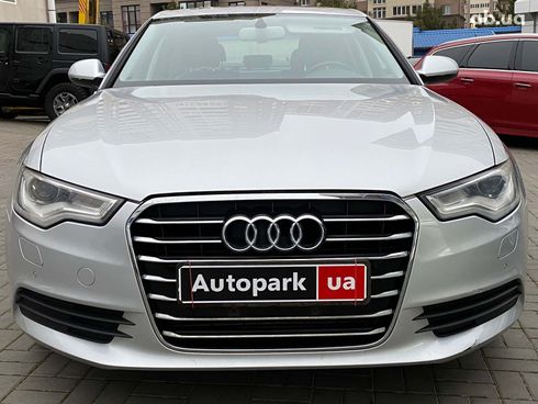 Audi A6 2012 серый - фото 2